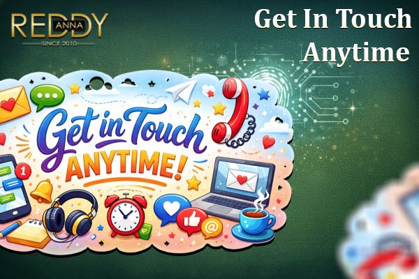 Get in touch support team